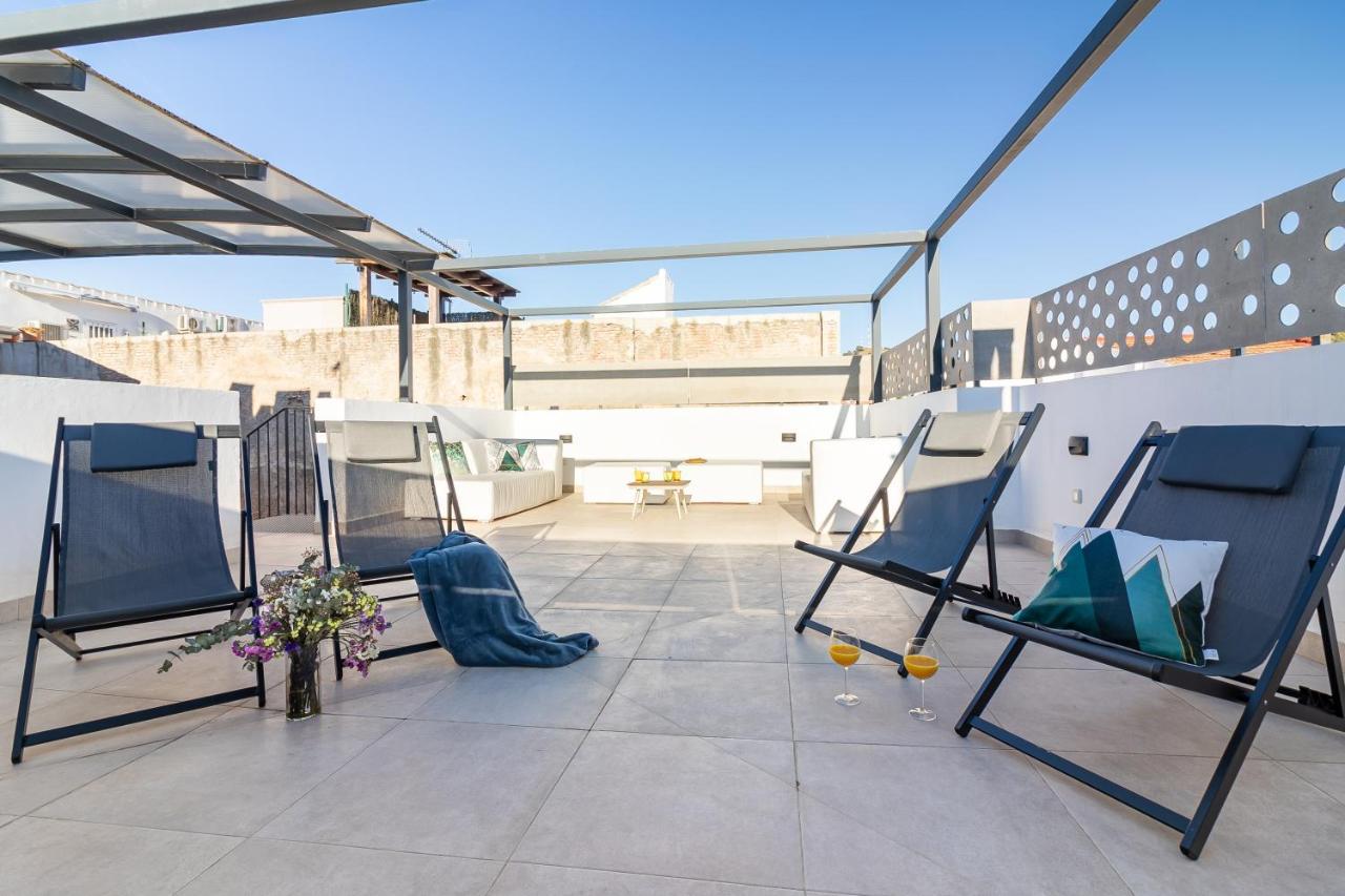 דירות Malaga Center Flat Mariblanca 12 Sun & Terrace Boutique מראה חיצוני תמונה
