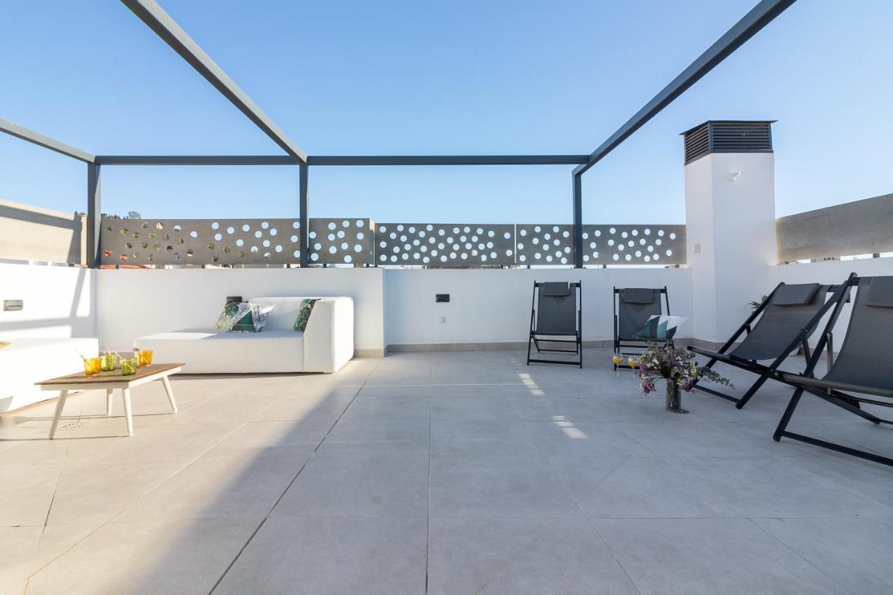 דירות Malaga Center Flat Mariblanca 12 Sun & Terrace Boutique מראה חיצוני תמונה