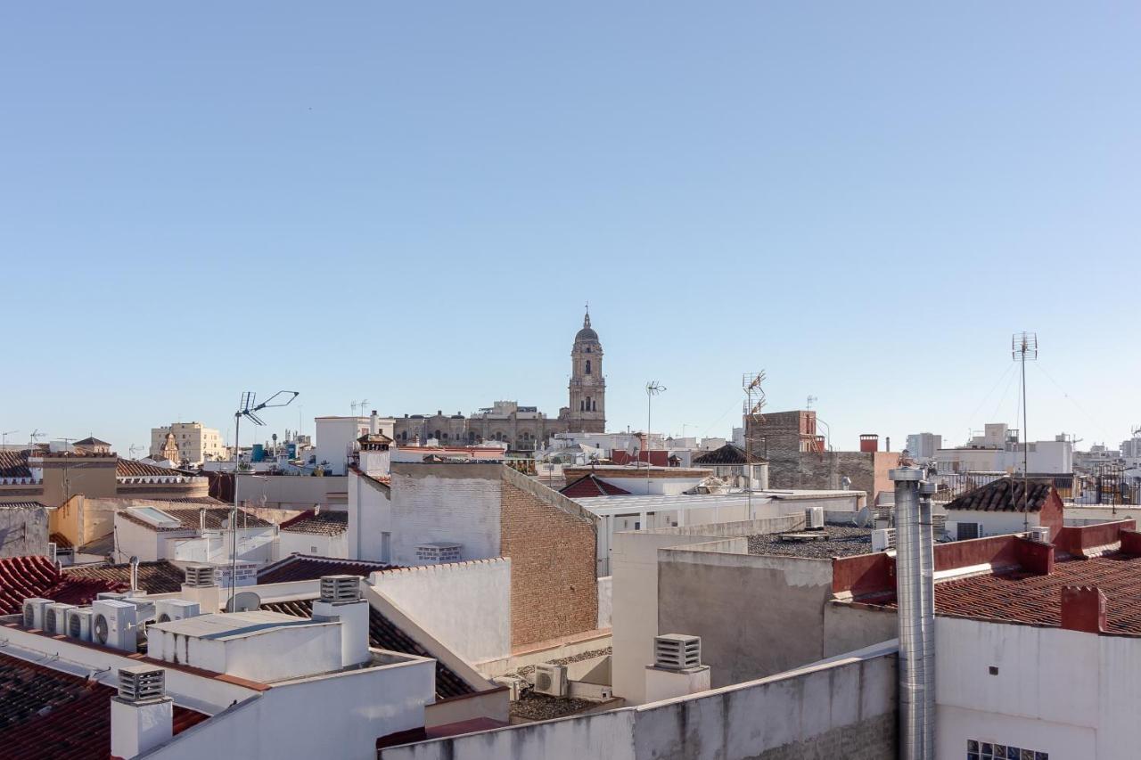 דירות Malaga Center Flat Mariblanca 12 Sun & Terrace Boutique מראה חיצוני תמונה