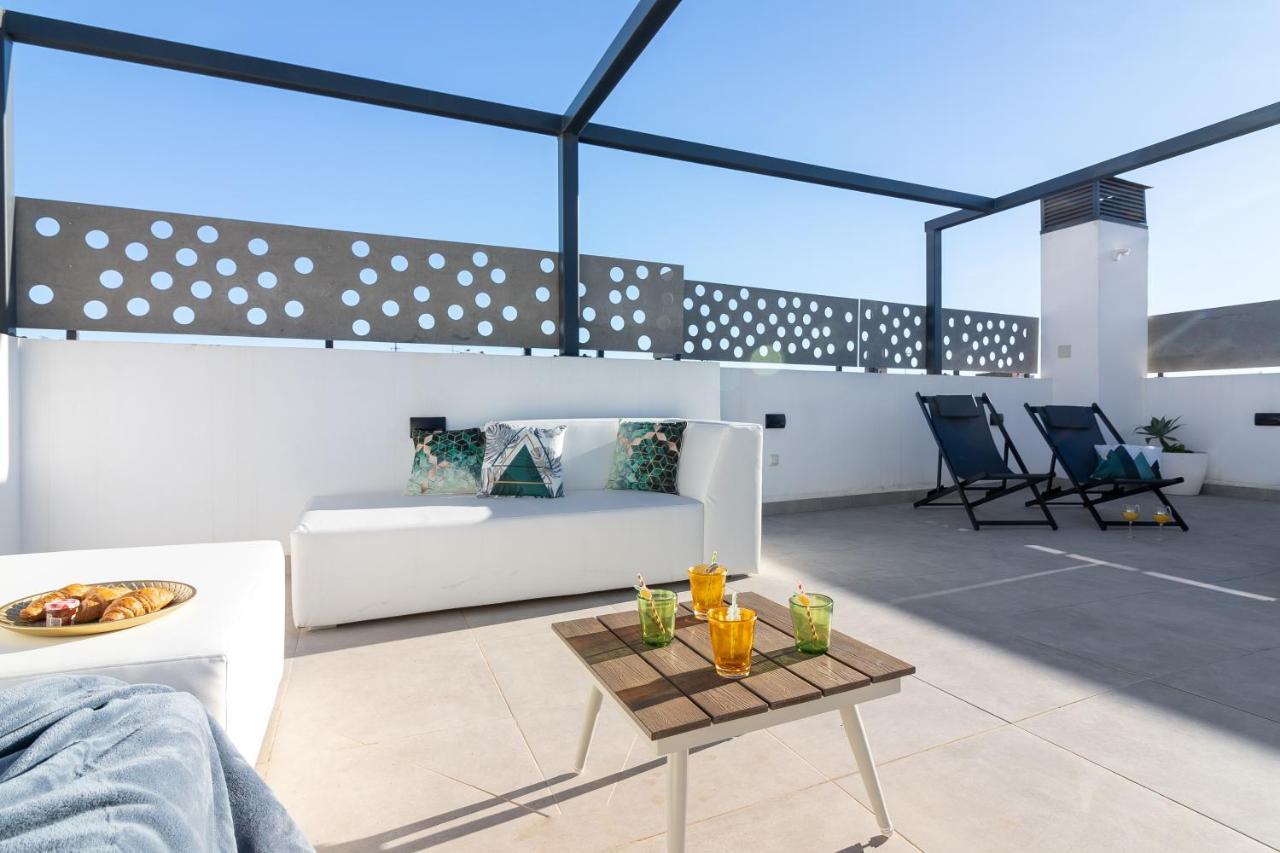 דירות Malaga Center Flat Mariblanca 12 Sun & Terrace Boutique מראה חיצוני תמונה