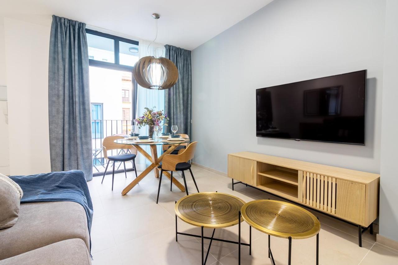 דירות Malaga Center Flat Mariblanca 12 Sun & Terrace Boutique מראה חיצוני תמונה