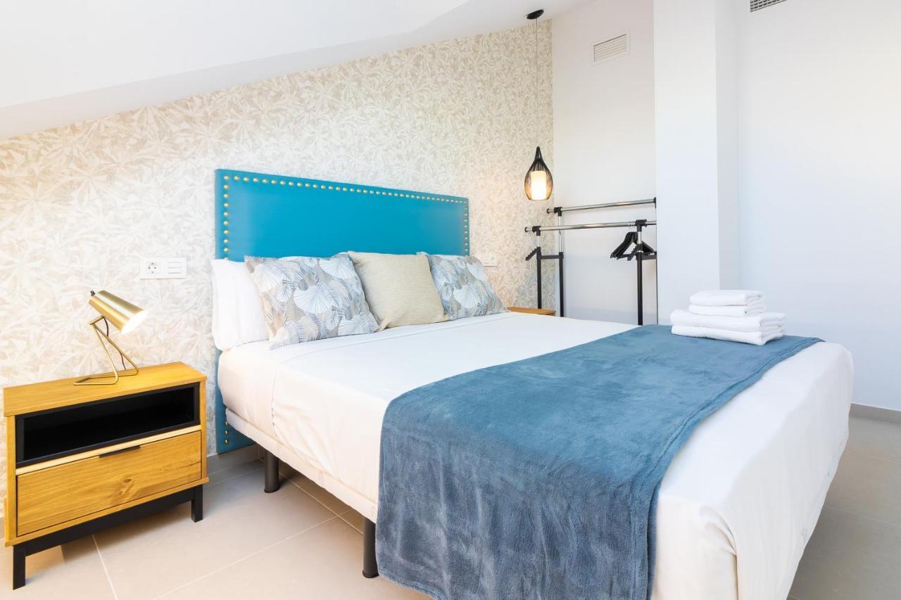 דירות Malaga Center Flat Mariblanca 12 Sun & Terrace Boutique מראה חיצוני תמונה