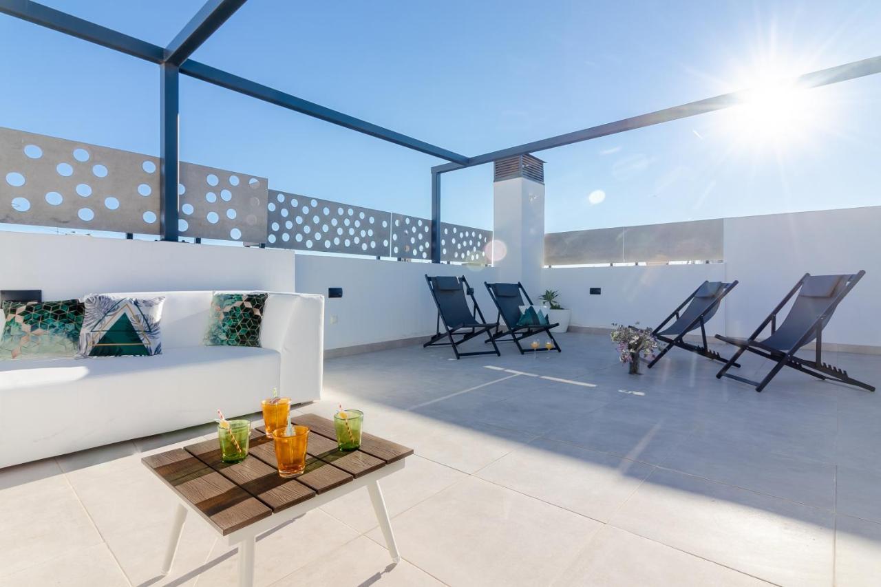 דירות Malaga Center Flat Mariblanca 12 Sun & Terrace Boutique מראה חיצוני תמונה